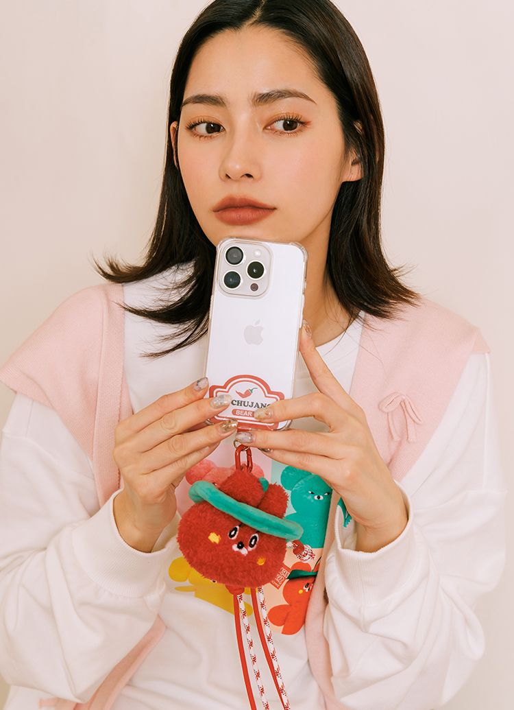 GraceGift Wasabi Bear聯名 調味日常絨毛娃娃頭吊飾手機繩盲盒