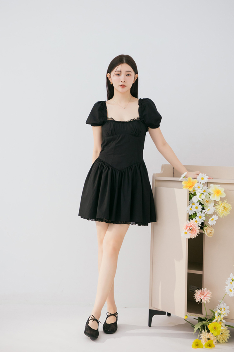 阿朗頌晨光繡花蕾絲內增高瑪莉珍鞋