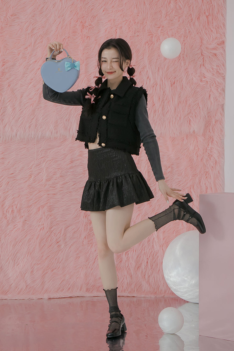 美少女戰士 Crystal 愛與正義月亮愛心手提斜背包