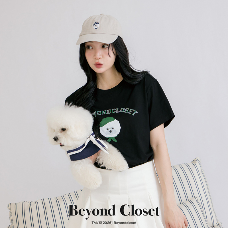韓國 Beyond Closet 印花短版設計 T-shirt1