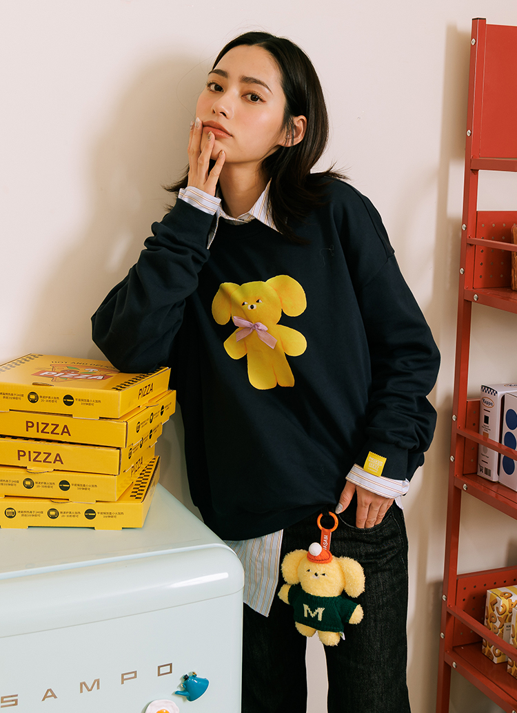 GraceGift Wasabi Bear聯名 冬裝派對毛絨玩偶吊飾鑰匙圈 盲盒