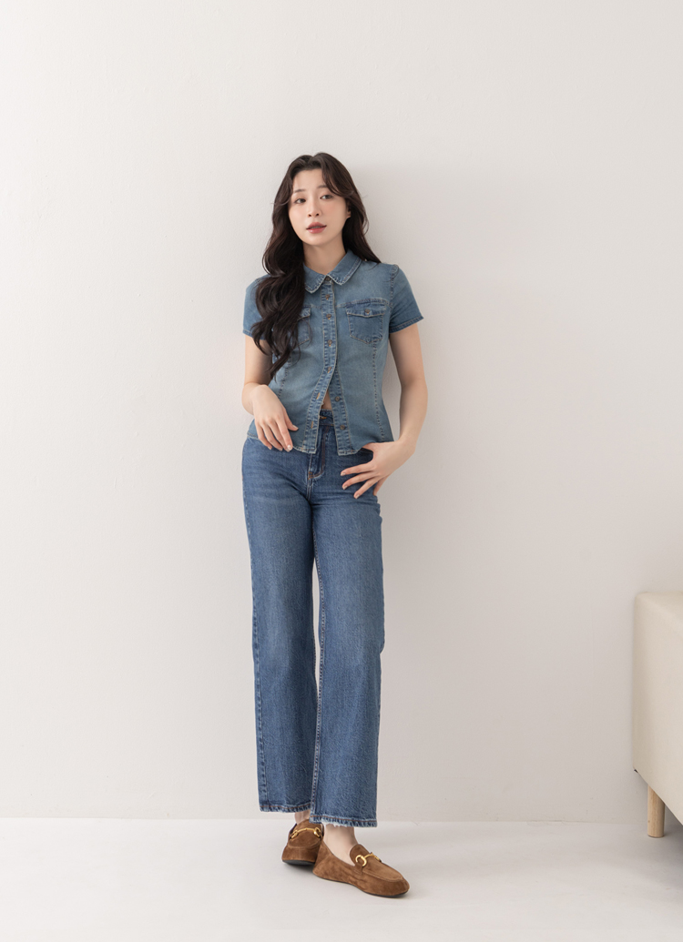 GraceGift平價女鞋 簡慵懶全真皮馬銜扣 2Way 咖色樂福鞋
