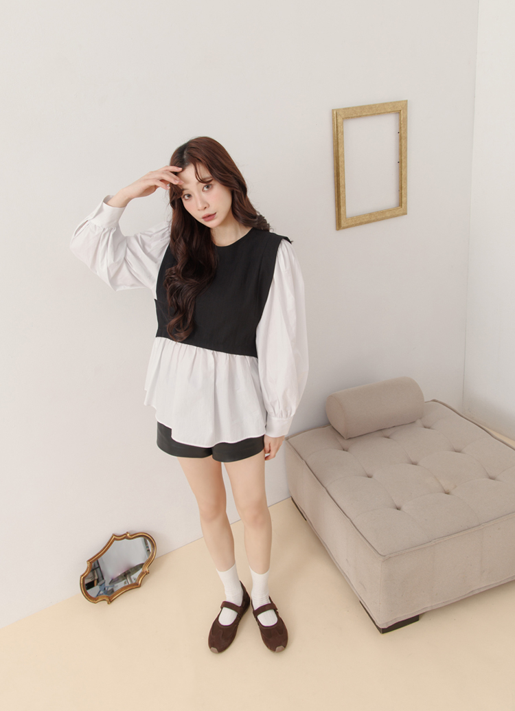 GraceGift平價女鞋 輕盈芭蕾 緞面拚接 芭蕾舞運動鞋 咖啡色