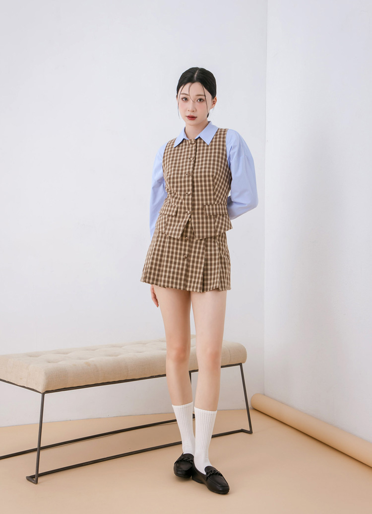 GraceGift平價女鞋 文青小方頭 鍊條 平底樂福鞋 黑