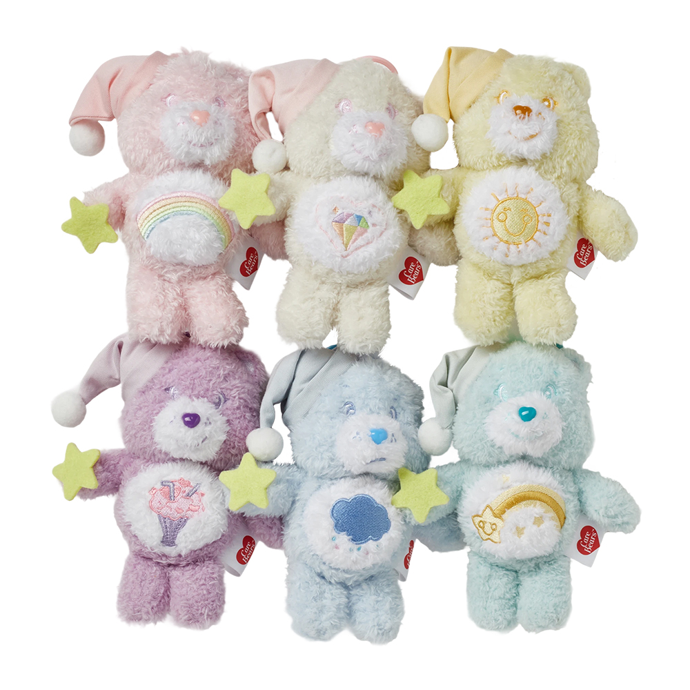 Care Bears-星辰甜夢系列毛絨玩偶吊飾鑰匙圈一中盒