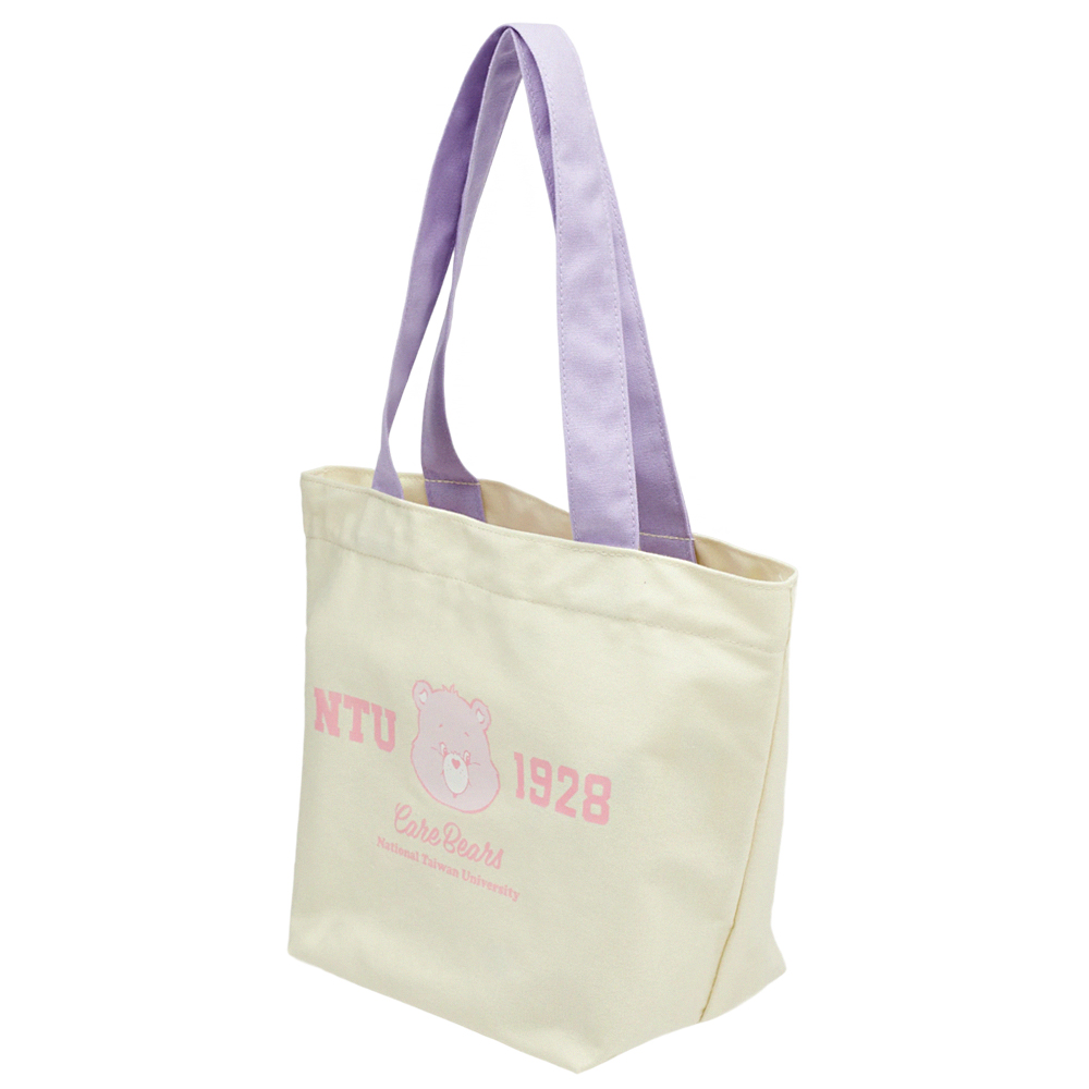 Care Bears × NTU -分享小熊日常實用撞色帆布袋 紫