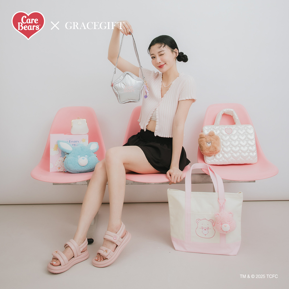 GraceGift Care Bearsr聯名 彩虹熊 Care Bears-獨家限量福袋