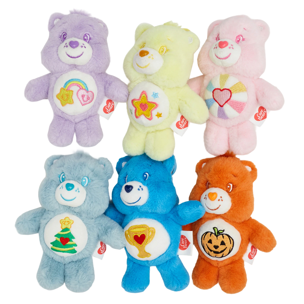 Care Bears-節慶派對毛絨玩偶吊飾鑰匙圈盲盒