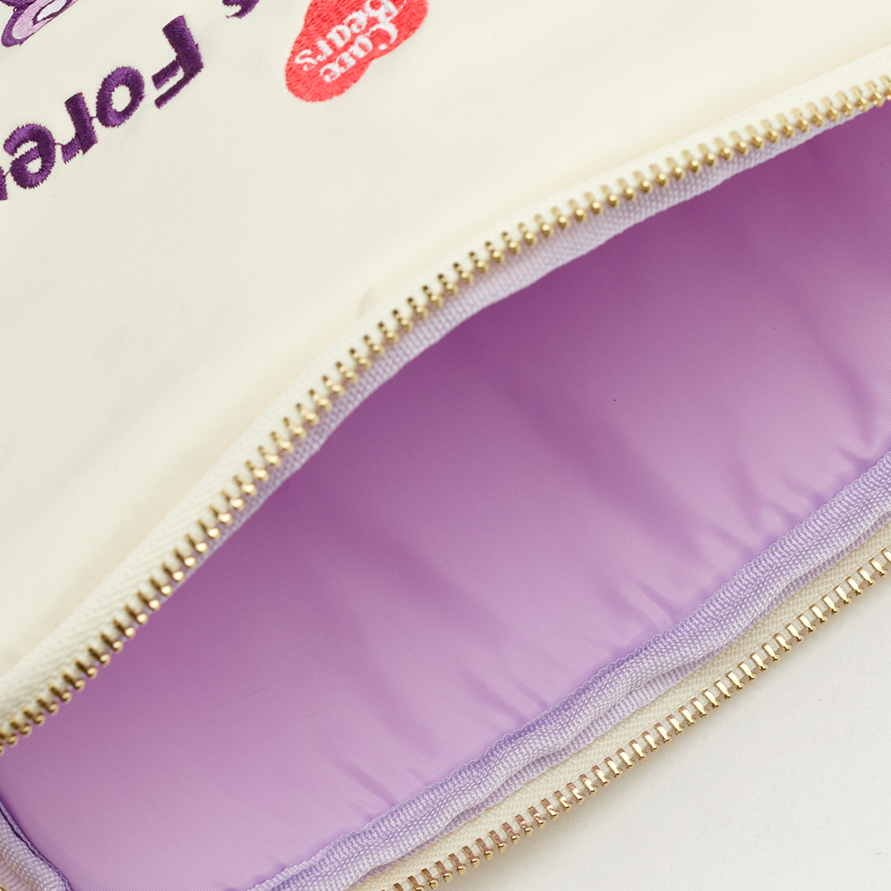 Care Bears-分享小熊空氣平板收納包 米白