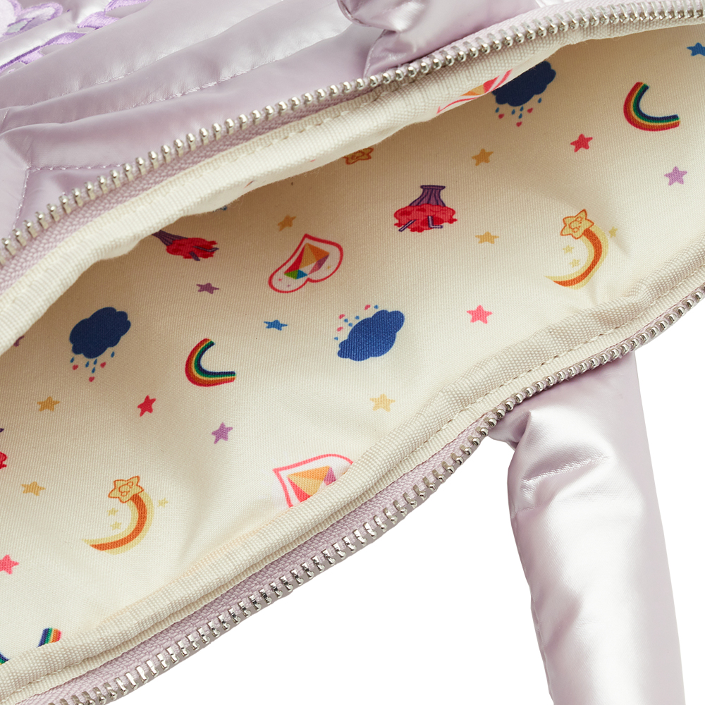 Care Bears-分享小熊珠光愛心波紋電腦包 淺紫