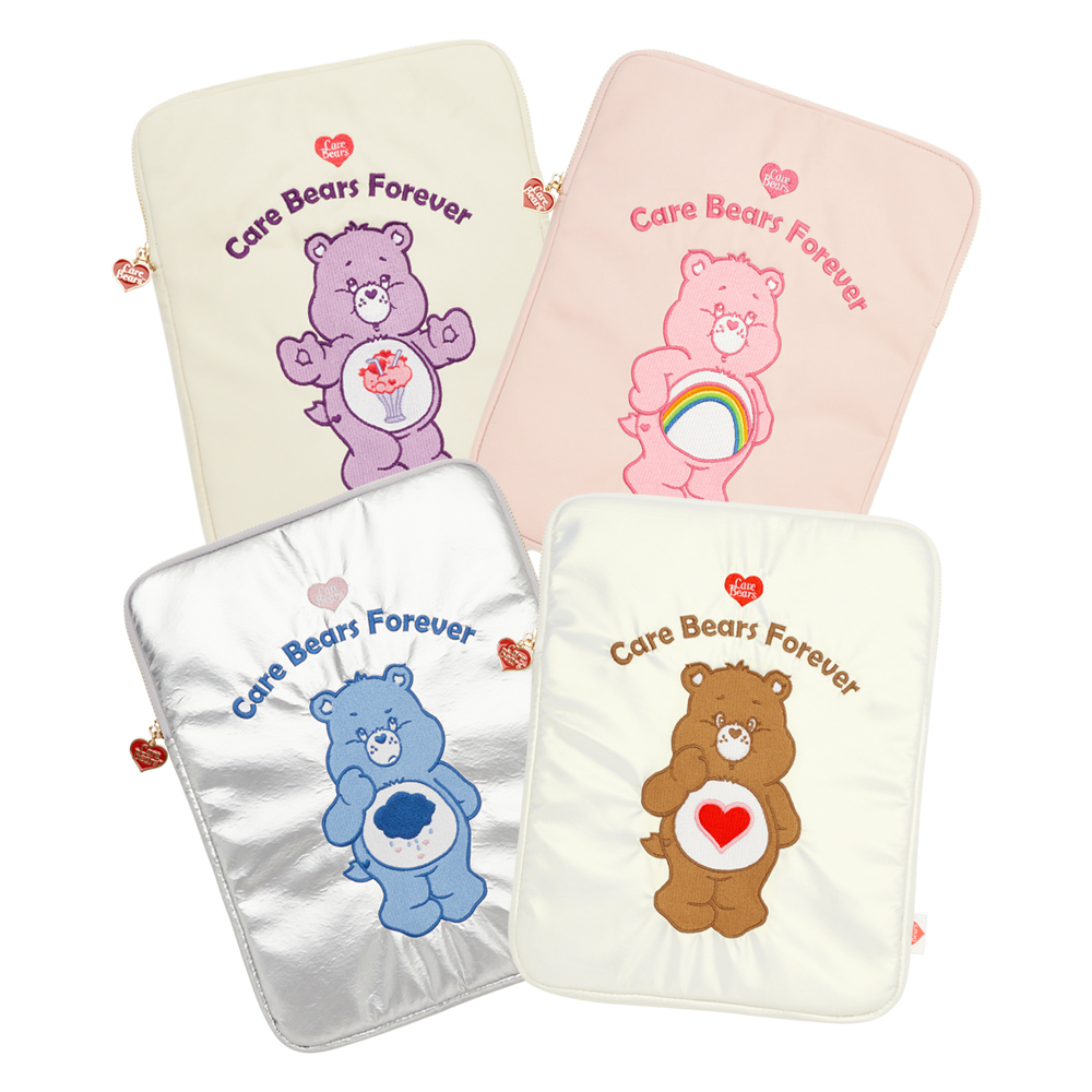 Care Bears-樂觀小熊空氣平板收納包 粉紅