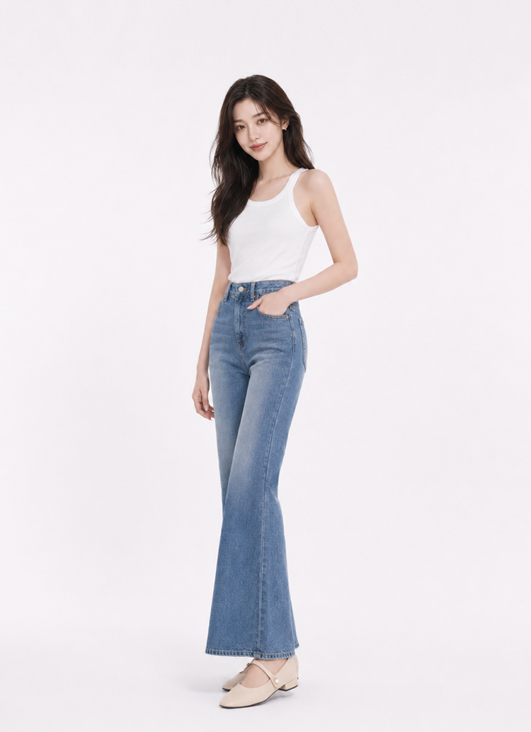 GraceGift平價女鞋 時尚秀場 小方圓頭 百搭氣質珍珠方頭低跟瑪莉珍鞋 深杏色