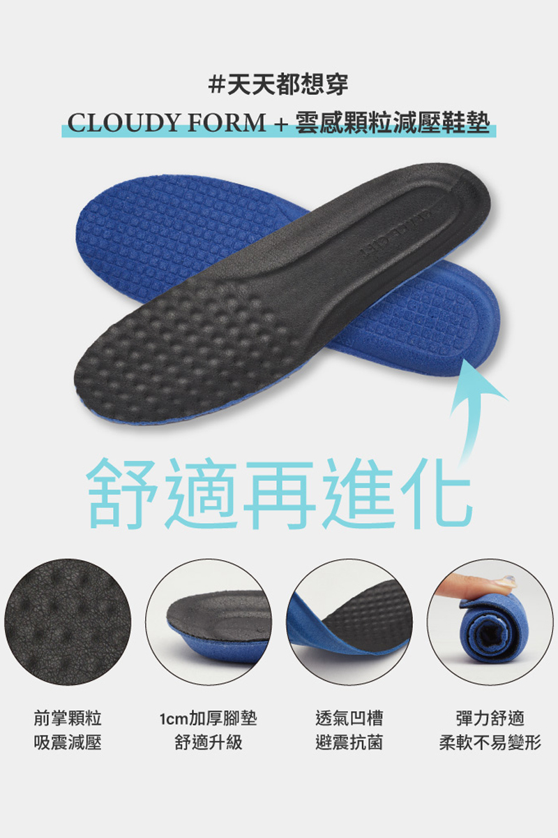 輕運動風拼接魔鬼氈瑪莉珍運動鞋