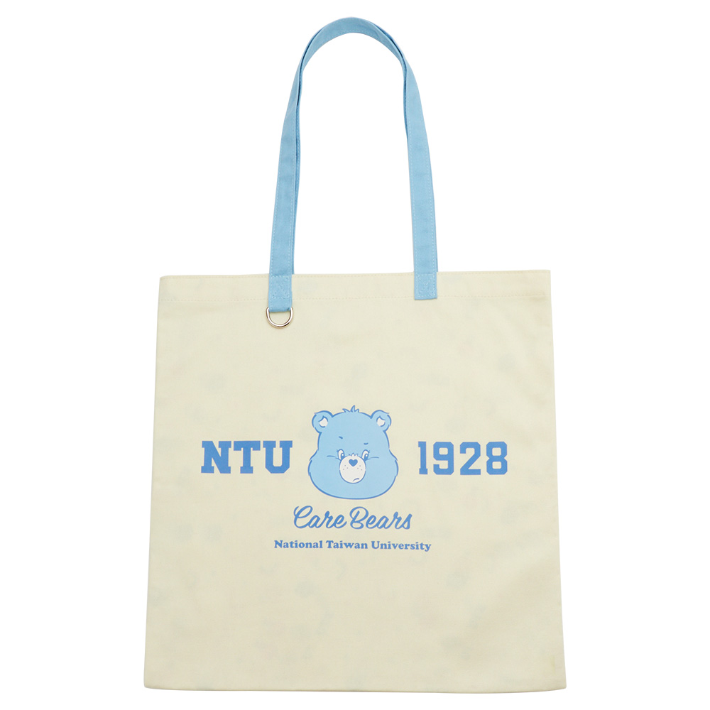 Care Bears × NTU-牢騷小熊紀念印花帆布包 藍