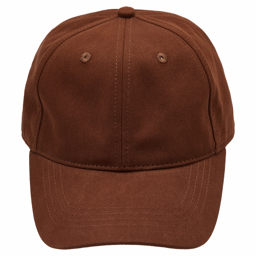 GraceGift Wasabi Bear聯名 黃芥末熊 拉繩調節電繡棒球帽 咖色