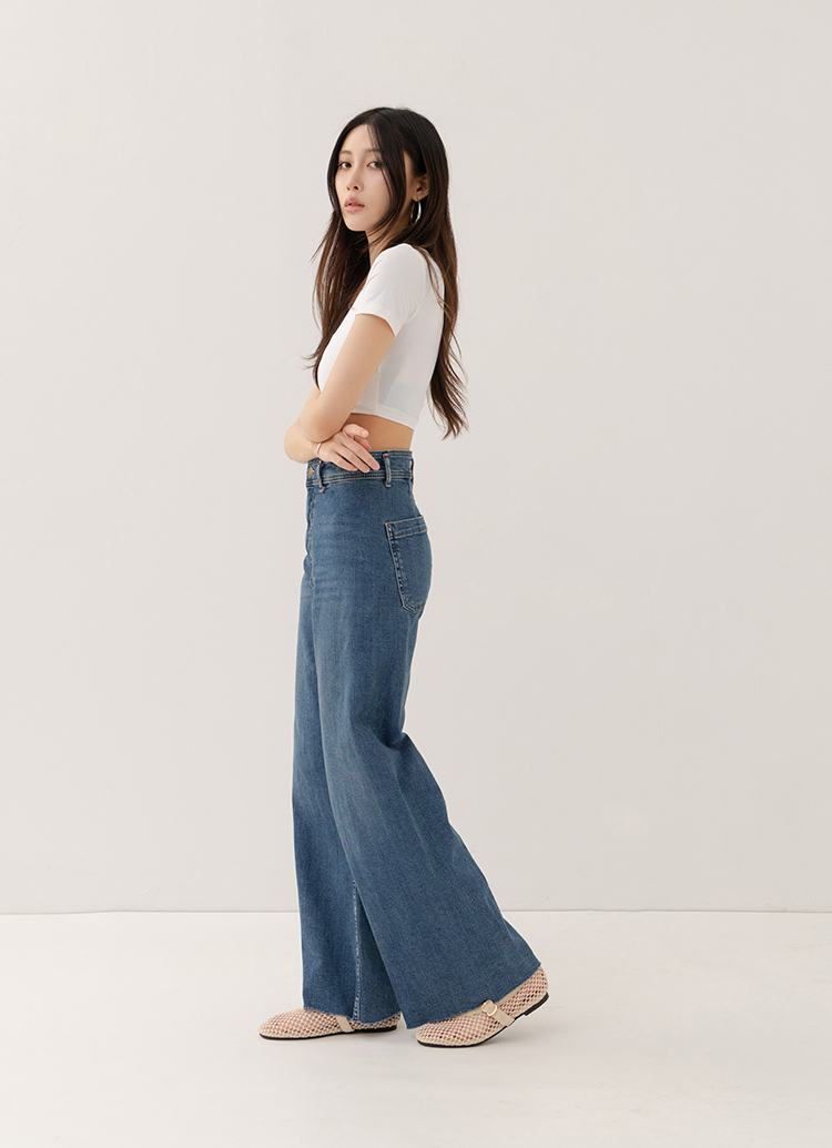 GraceGift平價女鞋 杏色柔光珍珠漁網圓頭瑪莉珍芭蕾舞鞋
